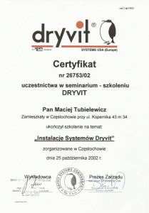 Projektowanie wnętrz DRYVIT